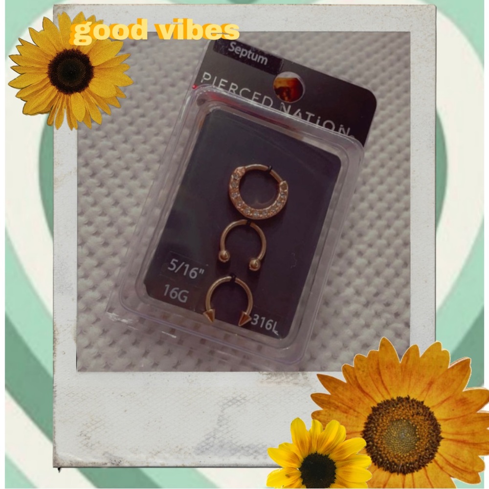 🆕 Septum Piercing Set